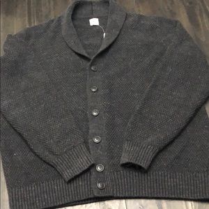 Men’s Cable Knit Shawl Cardigan